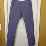 Replay women's size 28 embellished stretch comfort bull denim carrot jeans 29x32 Gray Photo 2