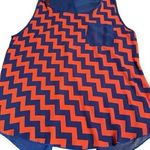 Boutique open back chevron print top Size undefined Photo 0