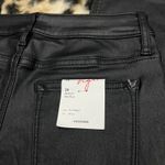 Vigoss Marley Coated Black Leather Look Mid Rise Skinny Jean Pants 24 NWT Photo 8
