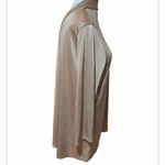 Kasper  NWT Gold Shimmer Open Front
Waterfall Cardigan Photo 1