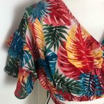 Love j  Floral Crop Top‎ Blouse Small Size Photo 1