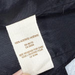 Free People  Blazer Jacket Textured Open Front Fitted Black‎ Size 10 Photo 2