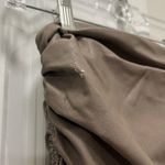 LAPOINTE Brown Faux Leather Mini Skirt Size 0 US $790 Photo 3