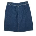 Faded Glory Vintage Y2K  Denim Lace-Up mini Skirt‎ 6 goblincore, fairy Photo 1