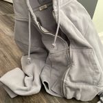 Brandy Melville  cropped blue hoodie Photo 9