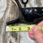 Antonio Melani Black Patent Leather Caged Strappy Heels Size 7 Photo 11