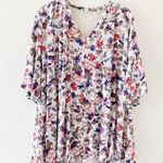 Umgee  white floral tunic lace detail back Photo 0