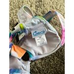 California Waves NWT Multicolor Tie Dye Adjustable Bikini Swimsuit Top Sz XS Photo 5