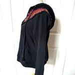 Anthropologie Akemi and Kin Embroidered Black Jacket Photo 7