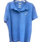 Cutter and Buck  Womans  Hersey Polo Shirt Sz XXL Blue Photo 0