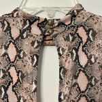 Karlie Snake Print Sleeveless Tunic Photo 2