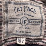 FatFace United Kingdom Blue Quilted Button Zip Jacket Size US 2 Coat Outdoors Photo 2