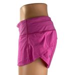 Lululemon Speed Up Women's Pink High Waist Yoga Athletic Running Shorts Size 6 Photo 1