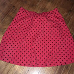 Boden red velvet gathered midi skirt with pockets Size 10 Photo 0