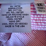 Finley Cotton Blend with Side Pockets Light Pink Long Sleeve Dress Size 2X Photo 14