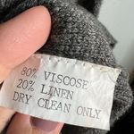 Eileen Fisher  Knit Blazer Cardigan w/ Pockets Size M Gray Casual‎ Office Photo 5