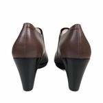 Ecco Shape 55 Plateau Stack Leather Bootie Womens Size EU 40 US 9-9.5 NEW Photo 4