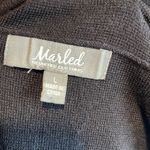 Marled by United Clothing Double Breasted Knit Sleeveless Rayon Blend Vest Black Size L Photo 4