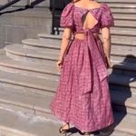 Elliatt Aubree Puff Sleeve Sequin Metallic Midi Dress Size XS Photo 3