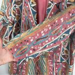 Vintage 80s 90s Pastel Retro Funky Blazer Jacket Sz 16 Boho Aztec Western Print Pink Photo 10