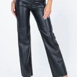 Princess Polly MACEY PANTS BLACK Size 6 NWOT Photo 0