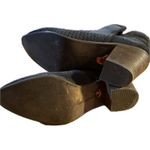 Lucky Brand  Women's Black Ankle Booties Size 9‎ Side Zip Block Heel Photo 5