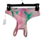frankie's bikinis  Alexis Patterned‎ Bikini Top In Trip size Small NEW Photo 3
