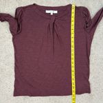 joe's jeans Joe’s‎ Jeans Twist Neck Long Sleeve Top Vineyard Wine Red M Photo 7