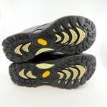 Ahnu Hiking Shoes Women US 8 Leather Waterproof Vibram Outsole Gray Purple AS IS Photo 11