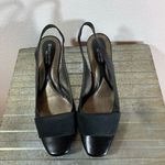 Naturalizer  Black Leather Comfort heels Photo 1