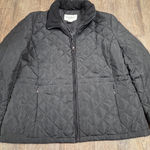 Nine West  Separates Quilted Solid Black Puffer Down Coat Jacket XXL Photo 0