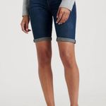 Lucky Brand The Bermuda Shorts (Sz 4/27) Dark Blue Denim Jorts Jean Shorts Photo 2