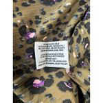 Walter Baker Delisse Leopard Print Long Sleeve Button Up Shirt Women's Medium Photo 8