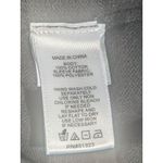 CeCe  Mixed Media Sweater M Black Sheer Floral Sleeve Cotton Knit Top Photo 4