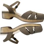 Dansko  Betsey Taupe Grey Mary Jane Leather Clog 40 (9.5-10) Photo 5