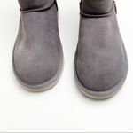 Koolaburra by Ugg Grey Sheepskin Suede Faux Fur Lined Lined Boots, Size 6 Photo 7