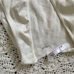 Urban Outfitters Out From Under Seamless Deep VNeck Long Line Bra Cream (Medium) Photo 2