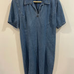 Coldwater Creek Vintage  Collared denim dress. Size 12. Made in USA Photo 0