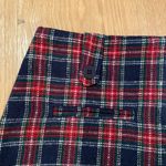 Storets  - Plaid Mini Skirt with Button Detail  in Red and Blue Size S/M Photo 3