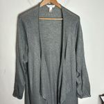 Cacique grey cascading shimmering Longline Cardigan Size 26 / 28 Photo 2