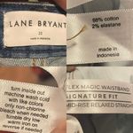 Lane Bryant Womens Jeans Denim Blue Mid Rise Relaxed Straight Plus Size 22 Photo 10