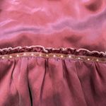 Free People  Babydoll Silk Midi Dress in Eggplant Photo 13