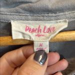 Peach Love California  Gray Crop Top Photo 2