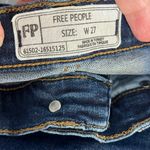 Free People  Great Heights Fringe Skinny Jeans Medium Wash Size 27 Photo 9