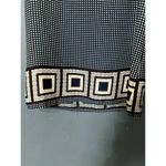 Pleione Shift Dress Size Medium Lagenlook Corp core Key hole back Block Pattern Photo 4