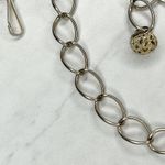 Gold Silver Tone Chain Link Belt Ball Charm XS/Small (XS/S) ✨ Photo 5