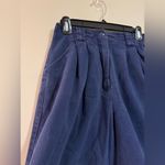 EUC Design Assets Blue Vintage Union Made Pleated Shorts size medium Photo 1