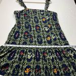 Agua Bendita x Target Dress Womens Size XL Blue Dainty Mini Floral Tile Print Photo 11