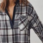 Free People  Sunday Morning Plaid Shirt Photo 0