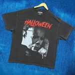 Halloween “Michael Myers” John Carpenterˋs Horror Movie Film Graphic T-Shirt Size Extra Large Photo 2
